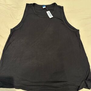 Old Navy Black Luxe Sleeveless Tank Top Large